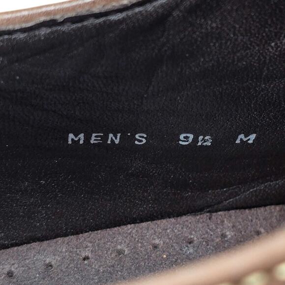 Mens Cole Haan Brown 2-Toned Suede Saddle Oxfords Mens Size 9.5 M Excellent - Picture 8 of 8